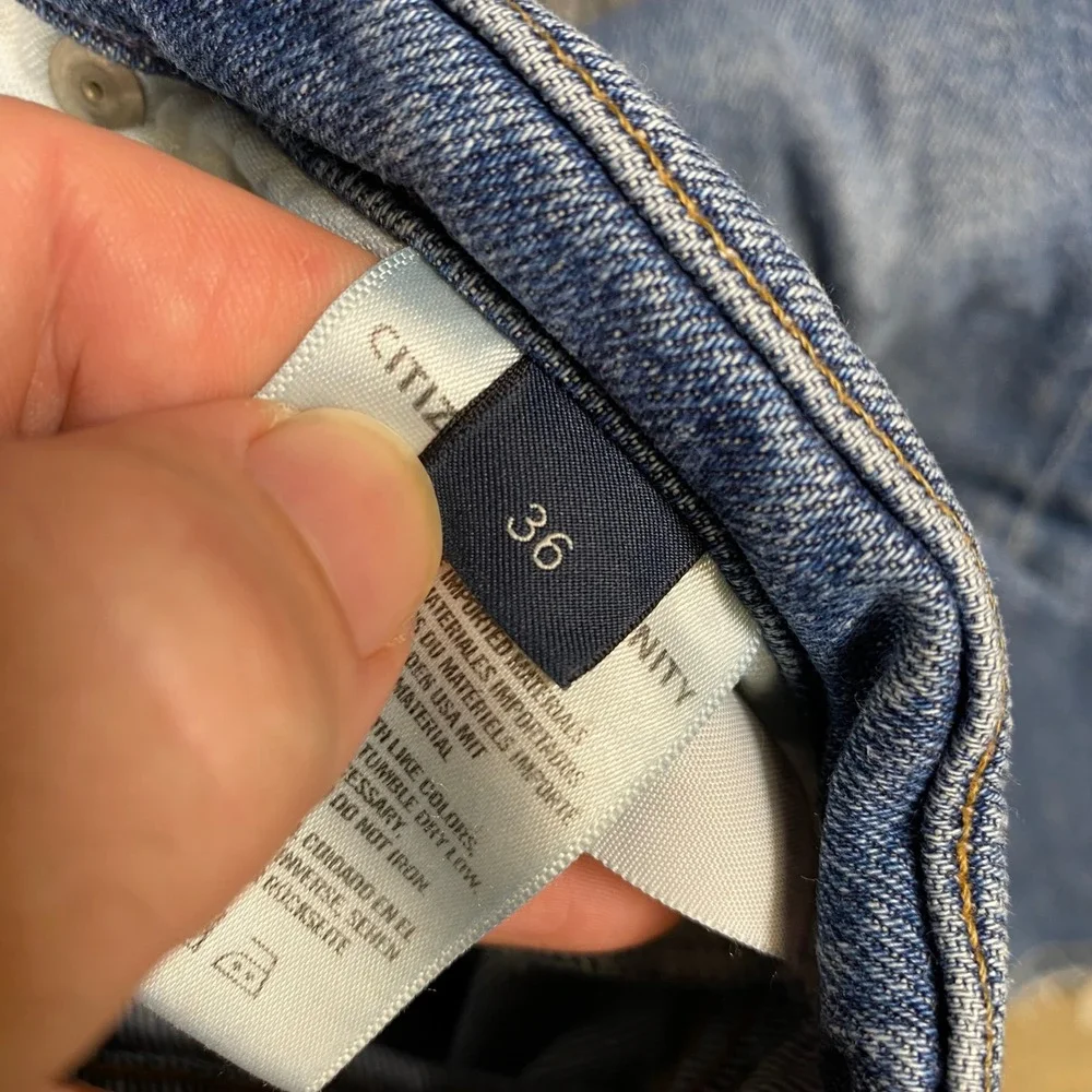 Citizens of Humanity The Adler Mens Straight Leg Jeans Blue 36 6190B-1295 USA - Picture 9 of 12